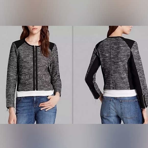 Eileen Fisher Jackets & Blazers - EILEEN FISHER ITALIAN FABRIC Jacket
Tweedy Knitted Cotton Crop